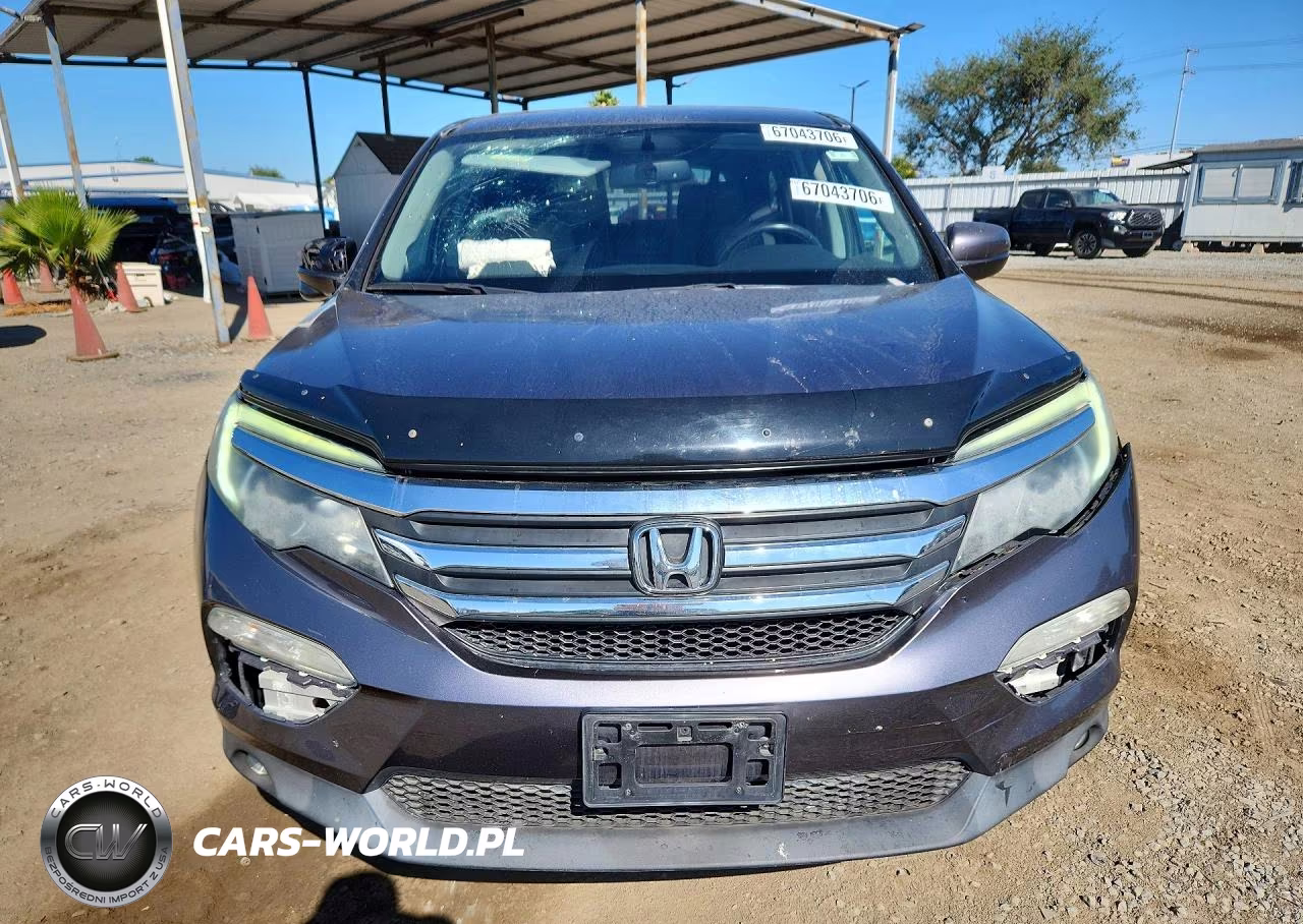 2017 Honda Pilot Exln VIN:5FNYF6H71HB014220 - 5
