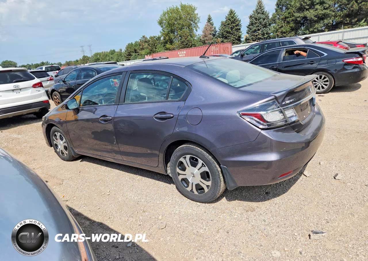 2015 Honda Civic Hybrid VIN:19XFB4F26FE000203 - 2