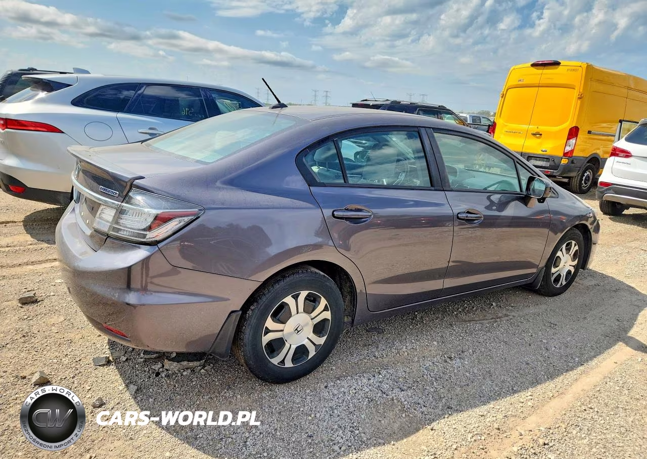 2015 Honda Civic Hybrid VIN:19XFB4F26FE000203 - 3