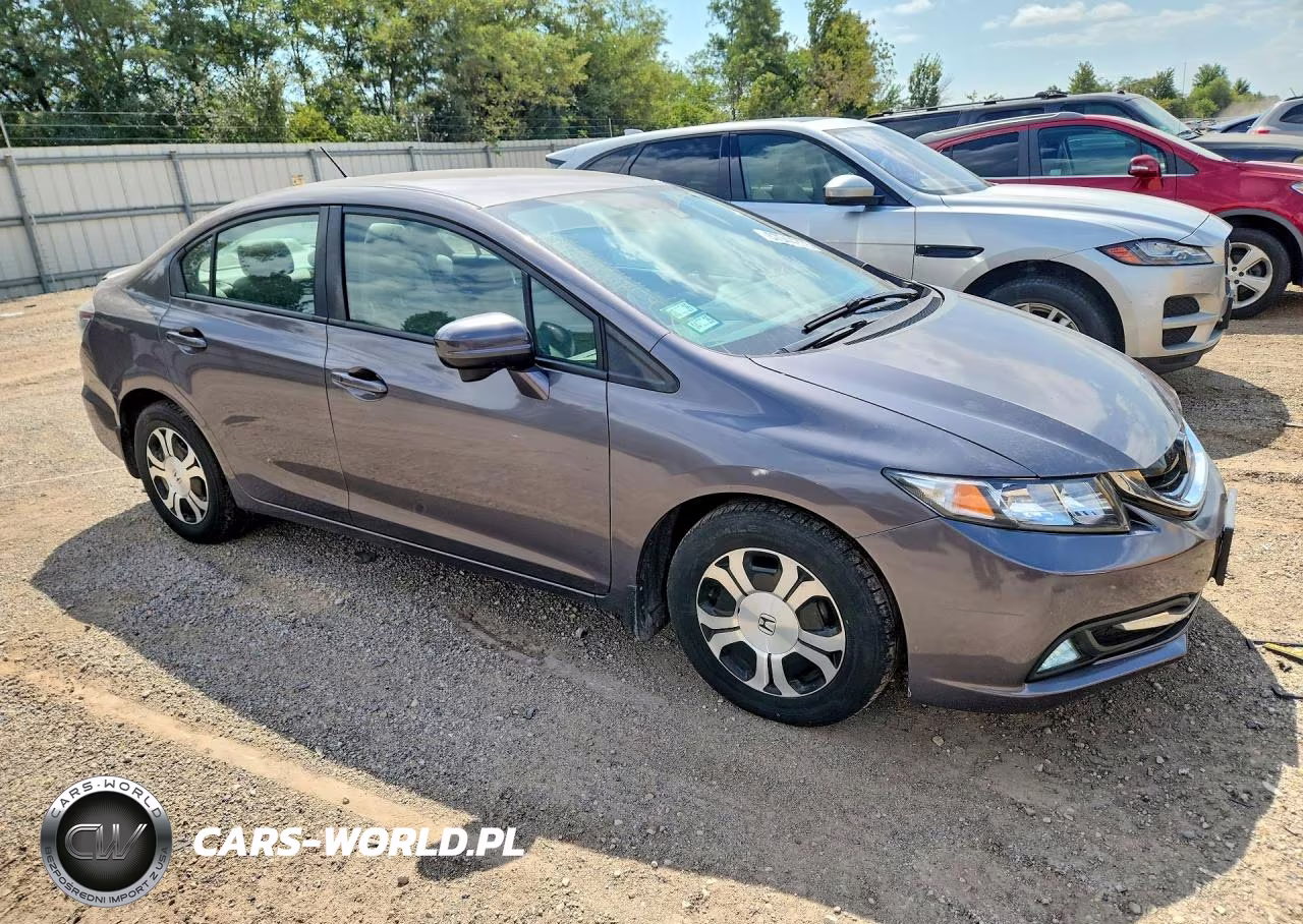 2015 Honda Civic Hybrid VIN:19XFB4F26FE000203 - 4