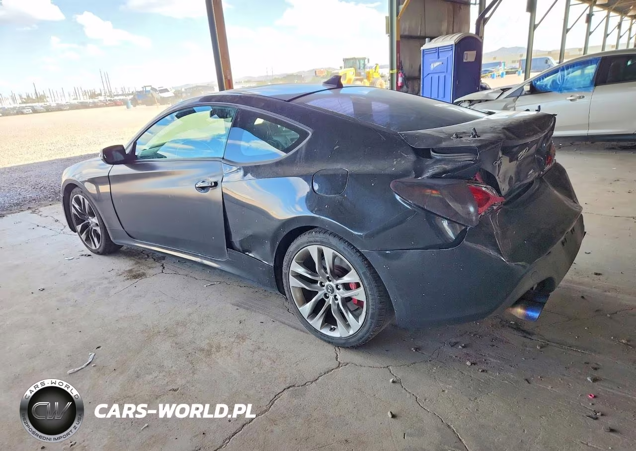 2013 Hyundai Genesis Coupe 3.8 Track VIN:KMHHU6KJ8DU103290 - 2