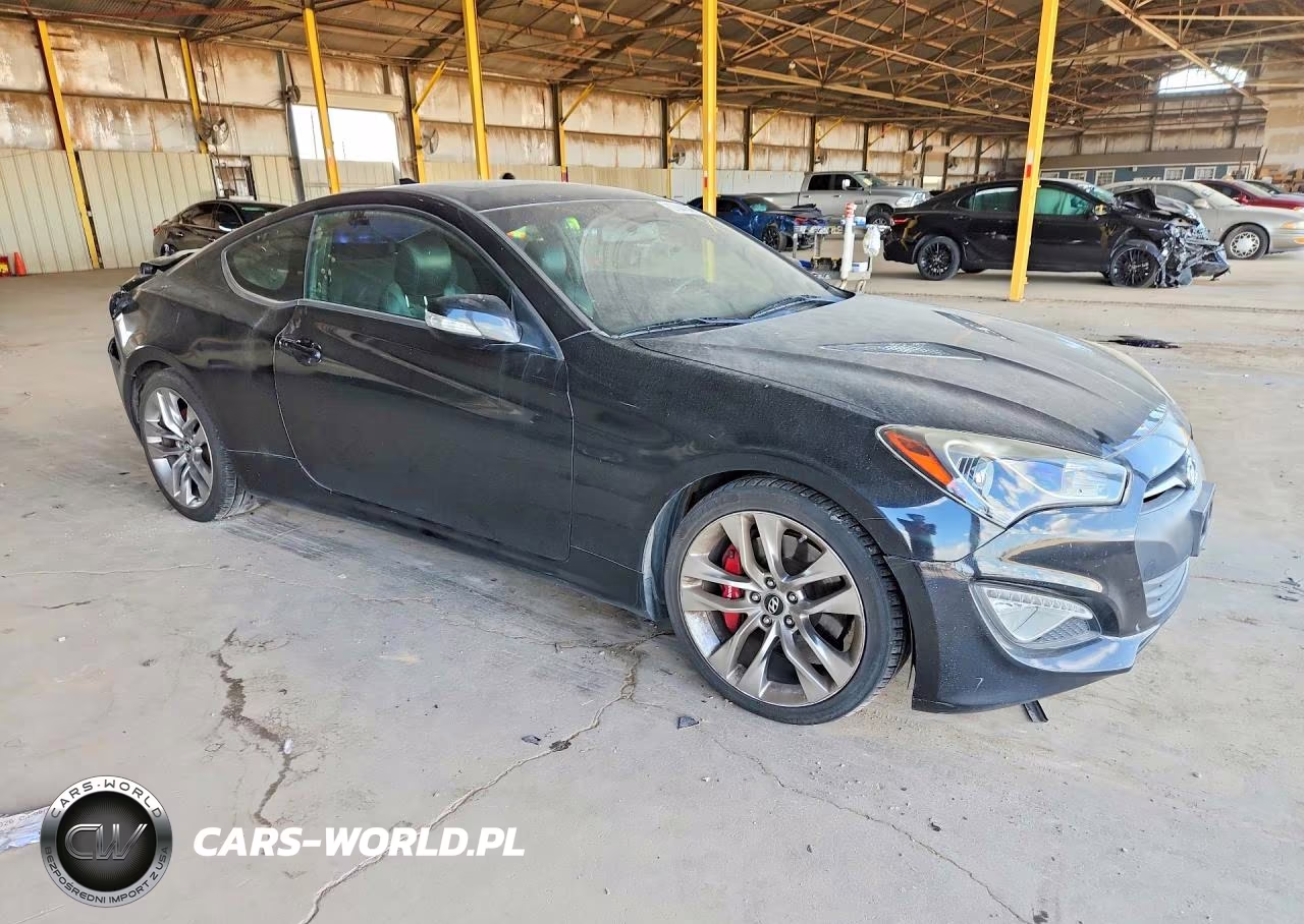 2013 Hyundai Genesis Coupe 3.8 Track VIN:KMHHU6KJ8DU103290 - 4