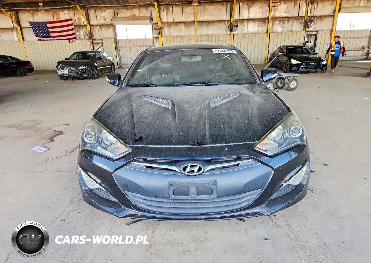 2013 Hyundai Genesis Coupe 3.8 Track VIN:KMHHU6KJ8DU103290 - 5