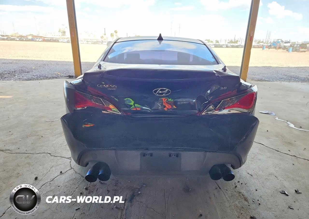2013 Hyundai Genesis Coupe 3.8 Track VIN:KMHHU6KJ8DU103290 - 6
