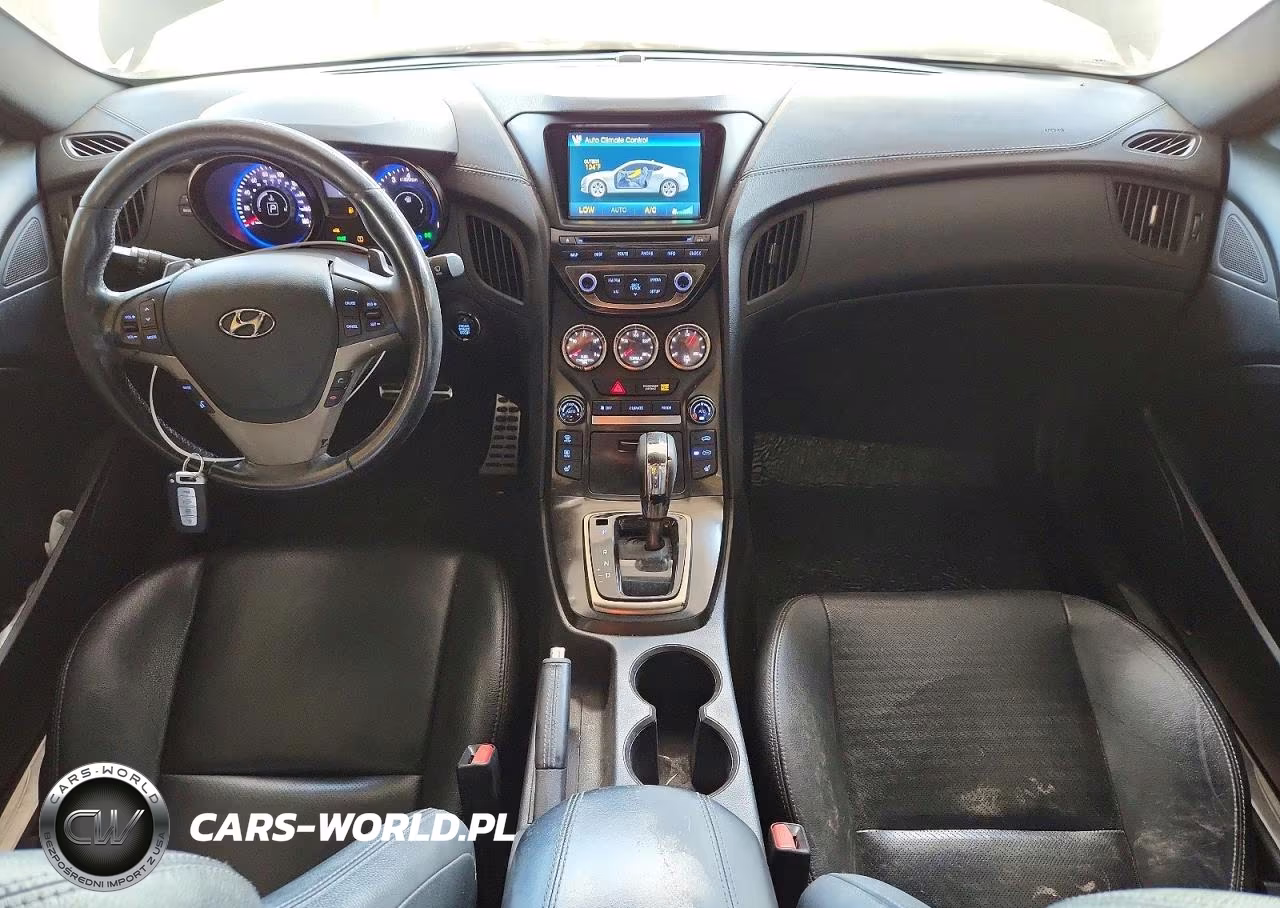 2013 Hyundai Genesis Coupe 3.8 Track VIN:KMHHU6KJ8DU103290 - 8