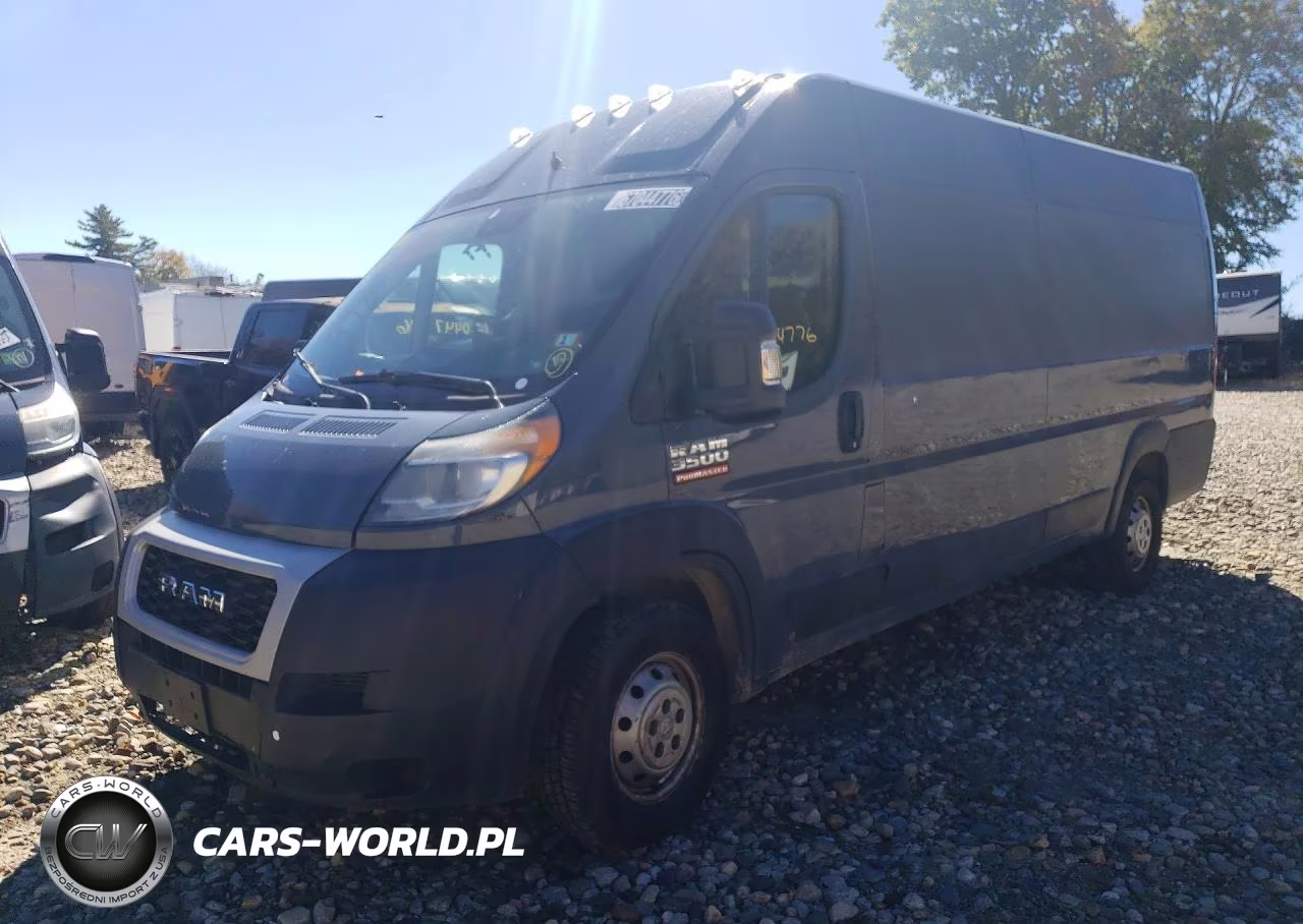 2021 Ram Promaster 3500 Delivery Van VIN:3C6MRVJG9ME550026 - 1