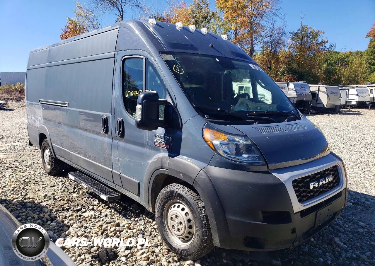 2021 Ram Promaster 3500 Delivery Van VIN:3C6MRVJG9ME550026 - 4