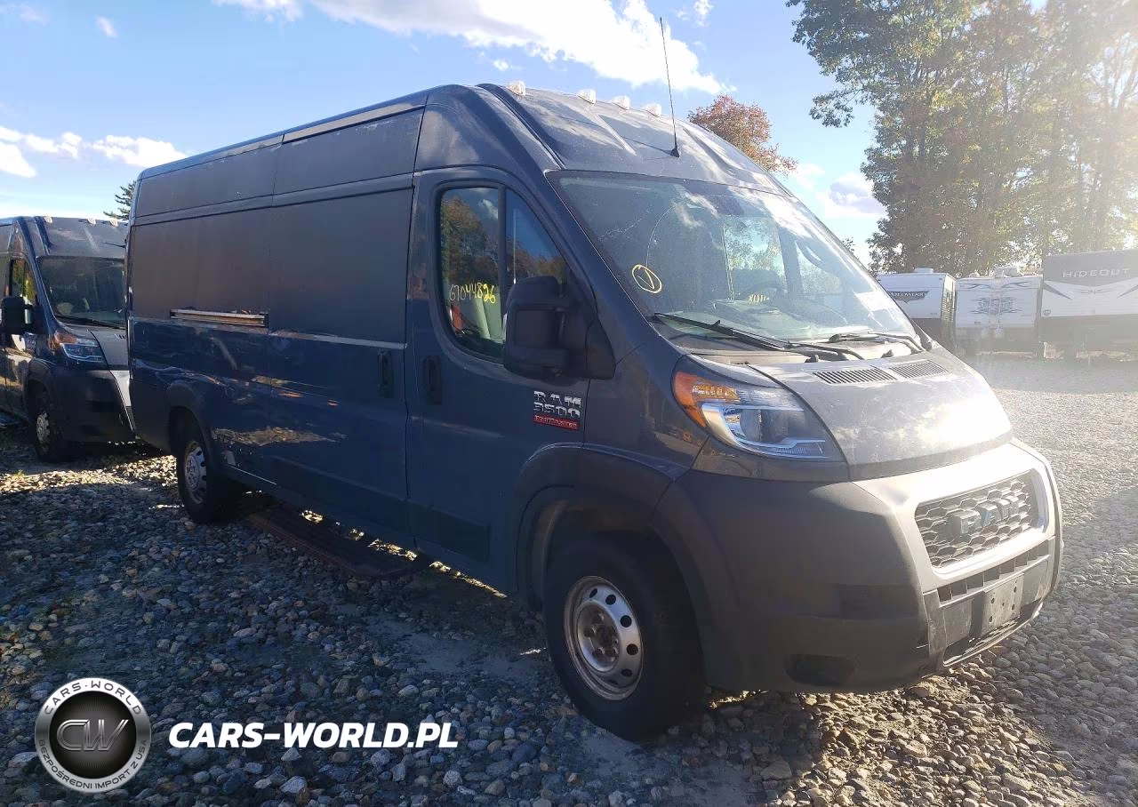 2021 Ram Promaster 3500 Delivery Van VIN:3C6MRVJG3ME544951 - 4