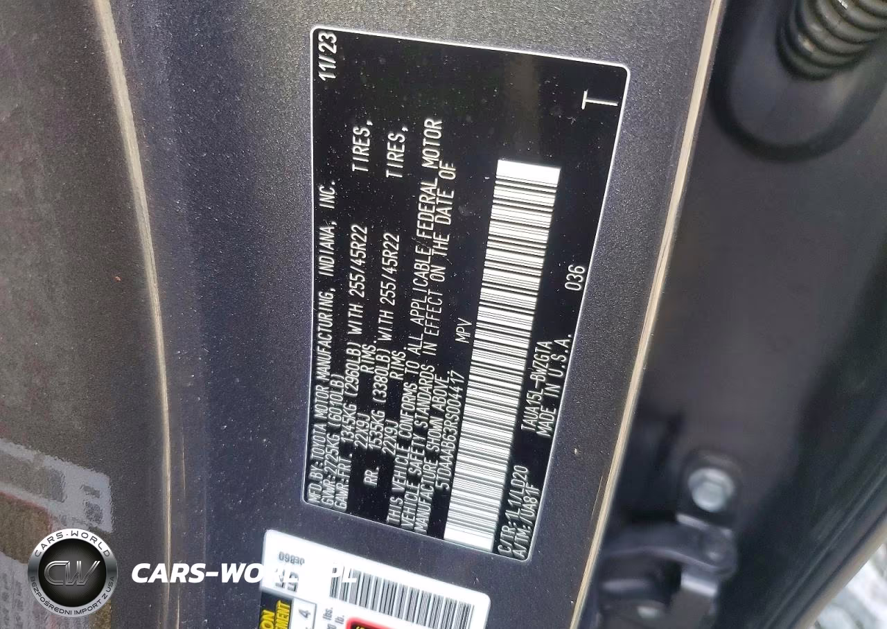 2024 Lexus Tx 350 Luxury VIN:5TDAAAB63RS004417 - 13
