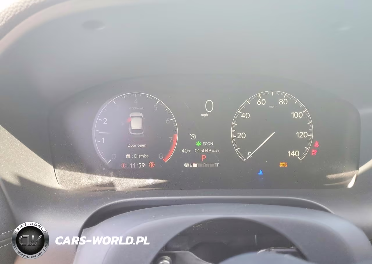 2025 Honda Hr-V Exl VIN:3CZRZ1H74SM732128 - 9