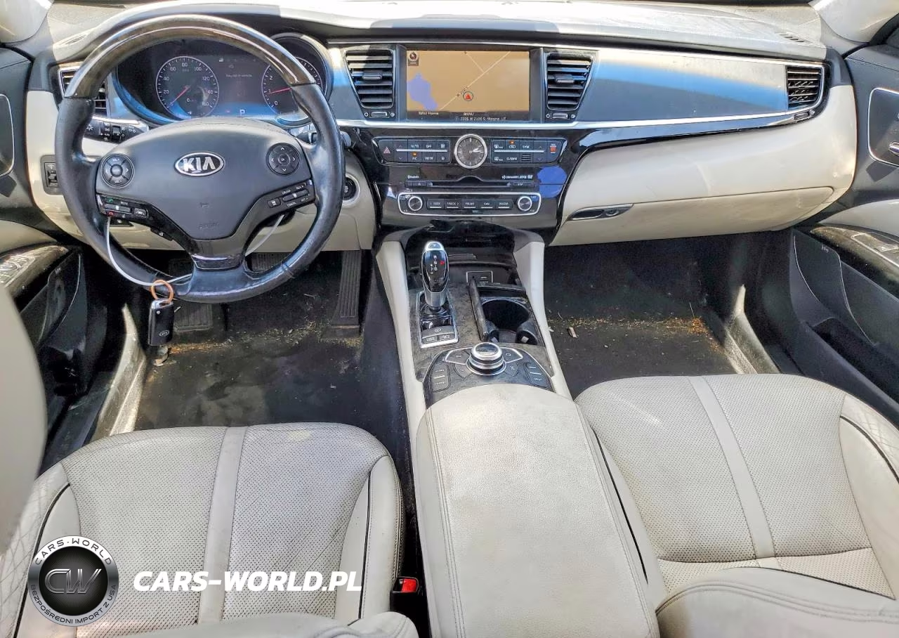 2015 Kia K900 Luxury VIN:KNALW4D40F6017593 - 8