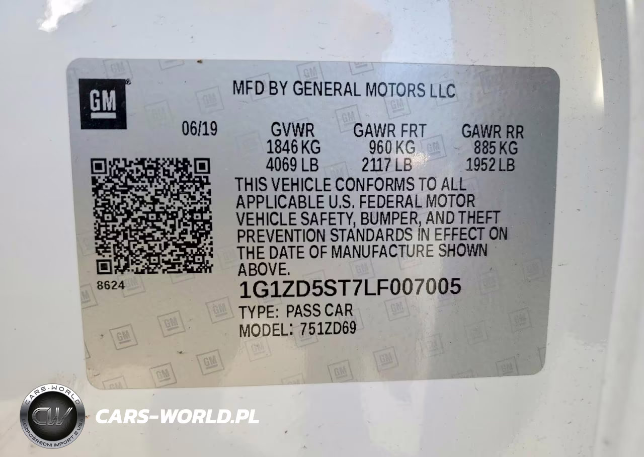2020 Chevrolet Malibu Lt VIN:1G1ZD5ST7LF007005 - 12
