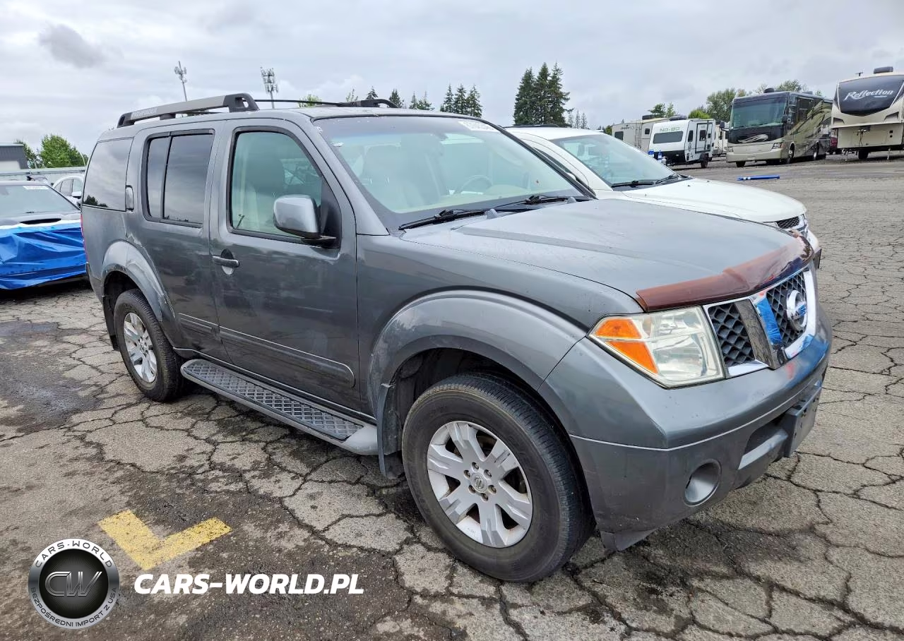 2005 Nissan Pathfinder Xe VIN:5N1AR18W55C734045 - 4