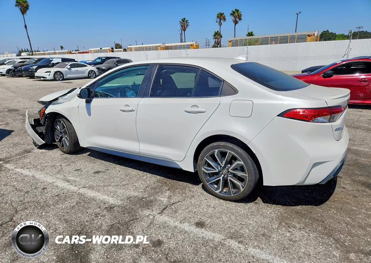 2021 Toyota Corolla Se VIN:5YFS4MCE0MP066345 - 2