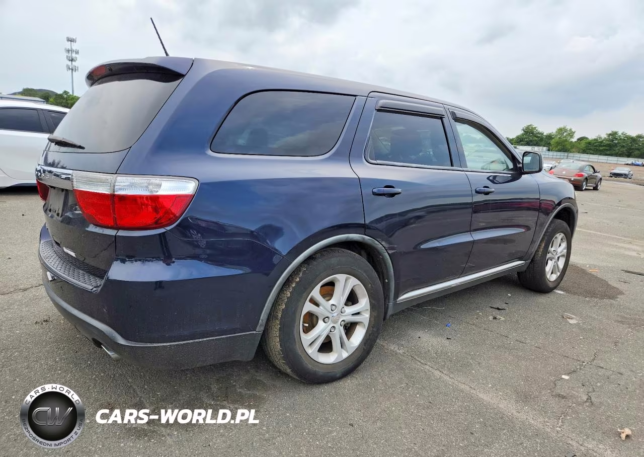 2012 Dodge Durango Sxt VIN:1C4RDJAG7CC198124 - 3