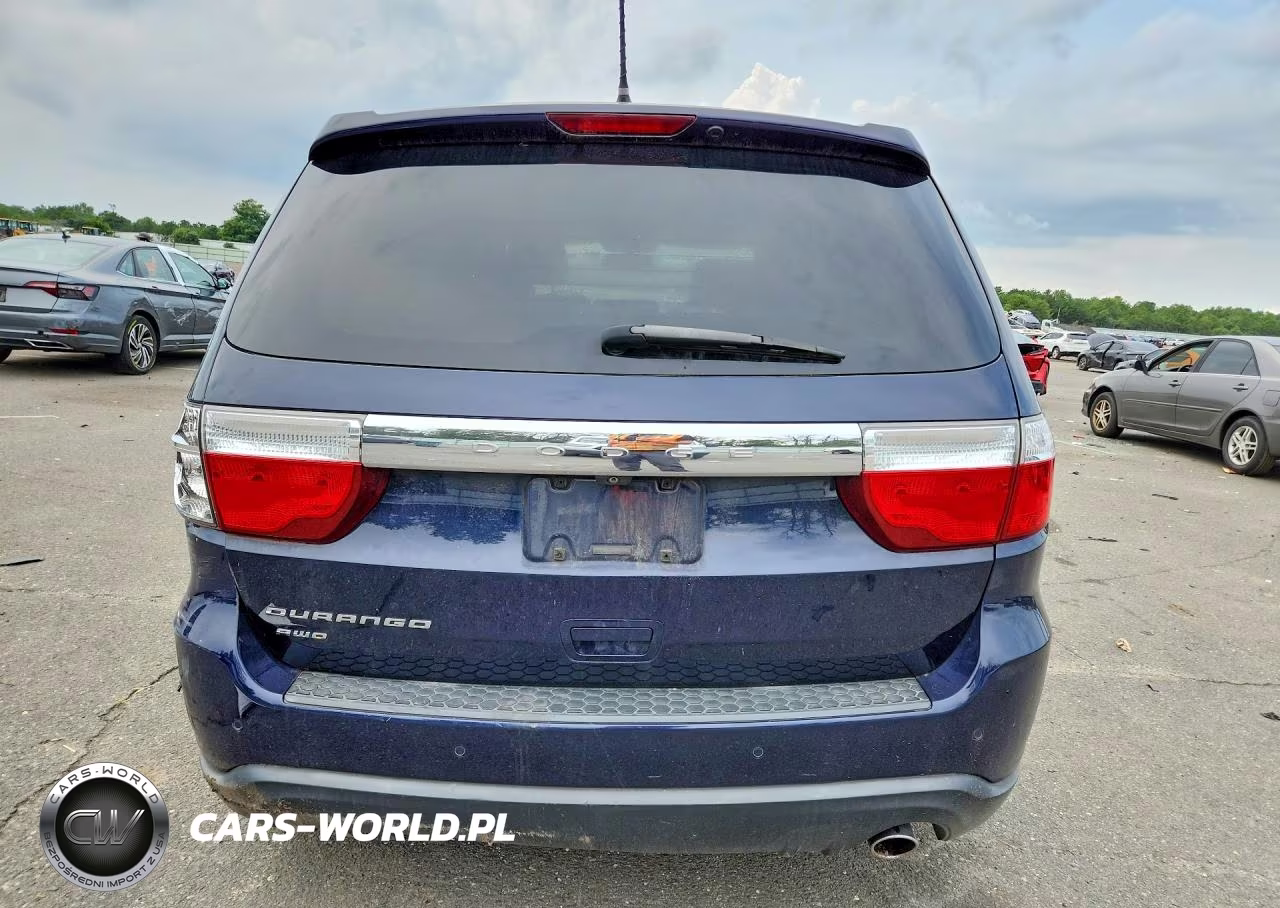 2012 Dodge Durango Sxt VIN:1C4RDJAG7CC198124 - 6