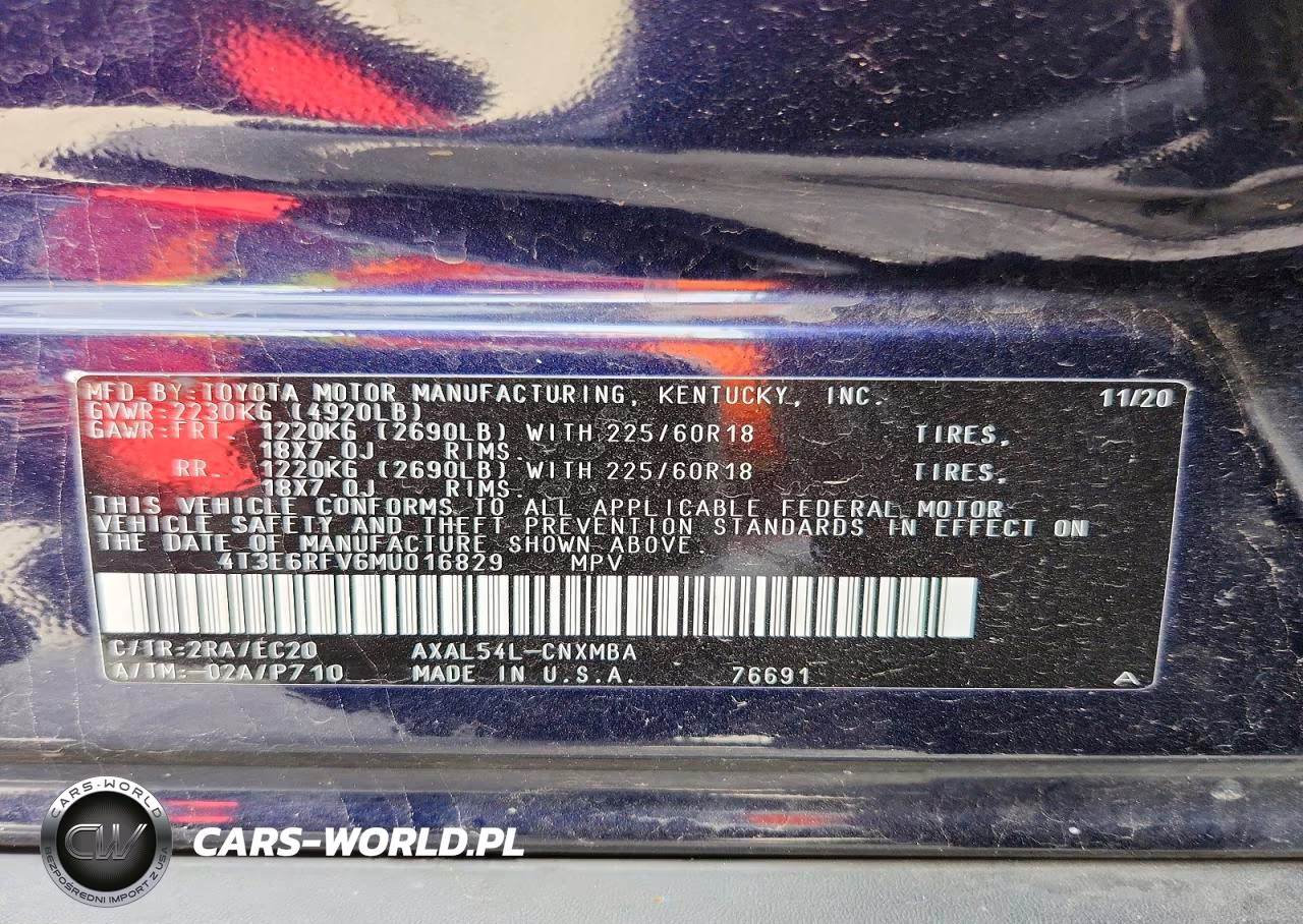 2021 Toyota Rav4 Xse VIN:4T3E6RFV6MU016829 - 12