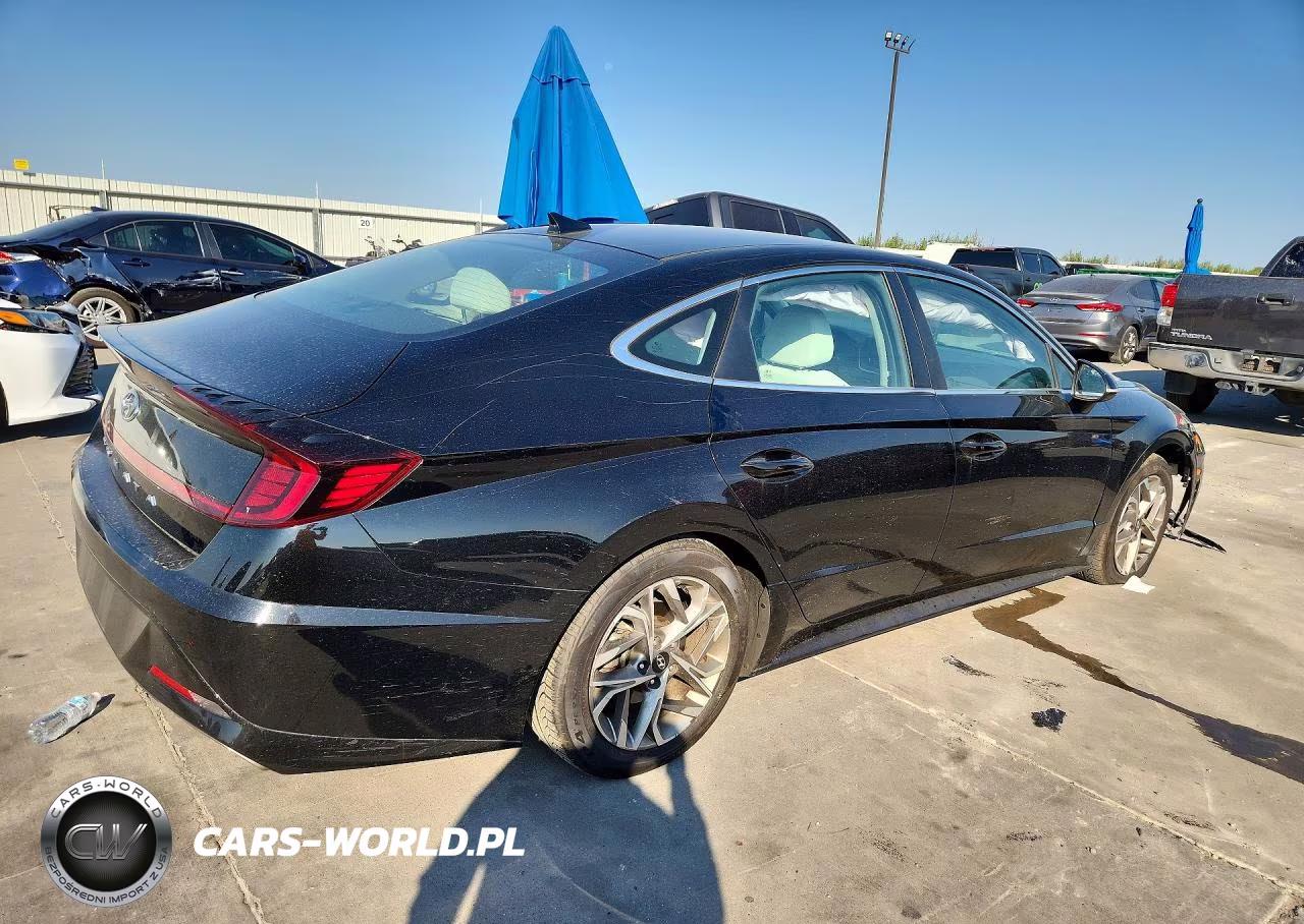 2021 Hyundai Sonata Sel VIN:KMHL64JA5MA146092 - 3