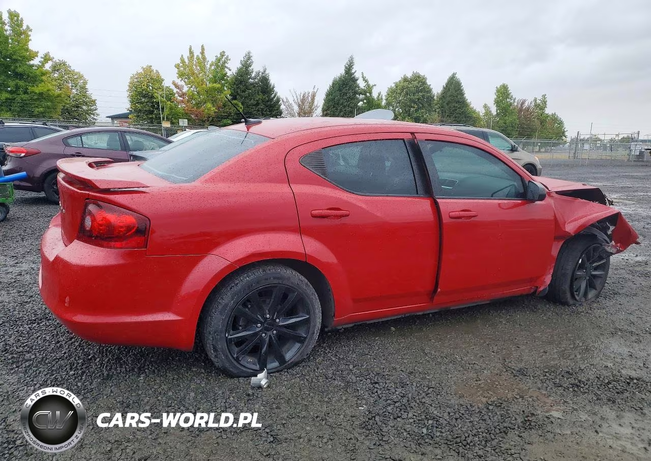 2014 Dodge Avenger Se VIN:1C3CDZAB6EN148061 - 3