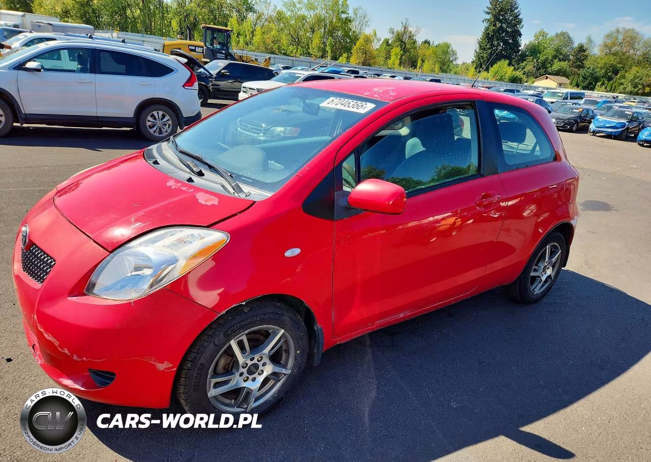 2007 Toyota Yaris Base VIN:JTDJT903075040585 - 1