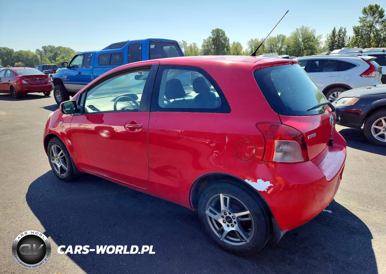 2007 Toyota Yaris Base VIN:JTDJT903075040585 - 2