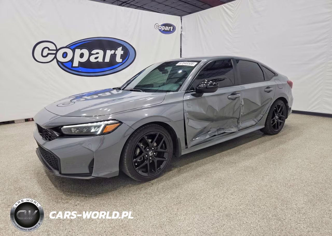2025 Honda Civic Sport VIN:2HGFE2F57SH505978 - 1