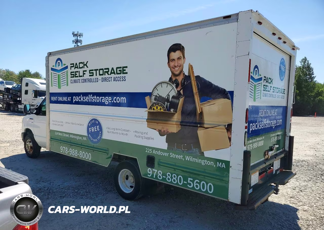 2010 Ford E350 Box Truck VIN:1FDWE3FL5ADA29949 - 2