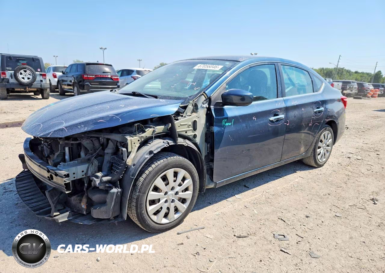 2016 Nissan Sentra Sv VIN:3N1AB7AP2GL650466 - 1