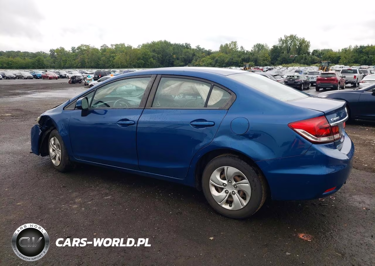 2013 Honda Civic Lx VIN:2HGFB2F54DH527979 - 2
