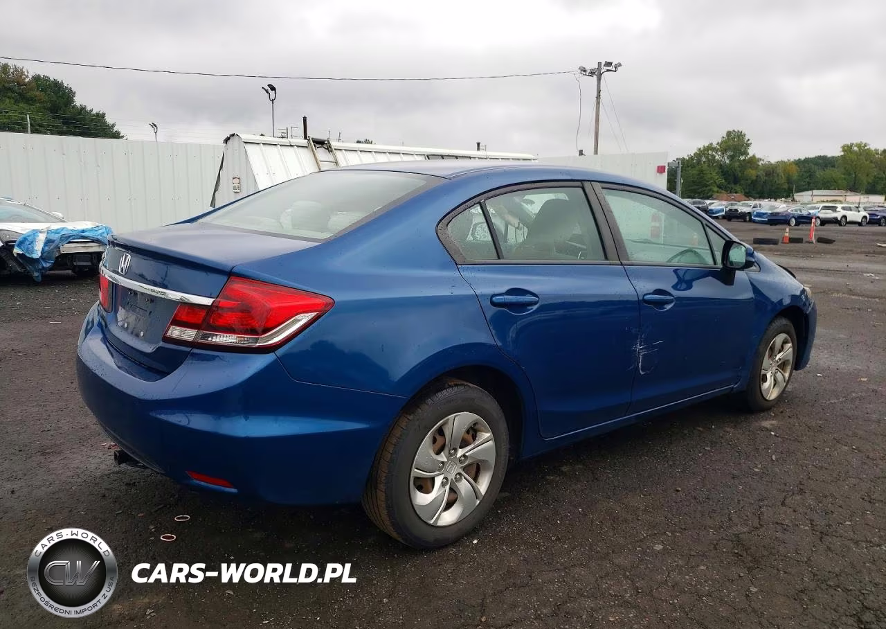 2013 Honda Civic Lx VIN:2HGFB2F54DH527979 - 3
