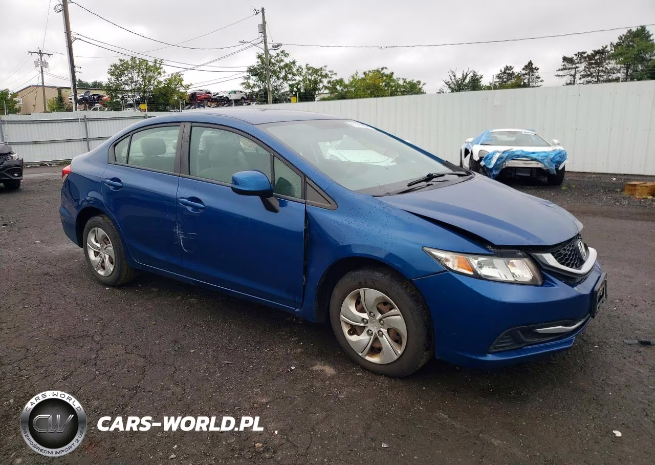 2013 Honda Civic Lx VIN:2HGFB2F54DH527979 - 4
