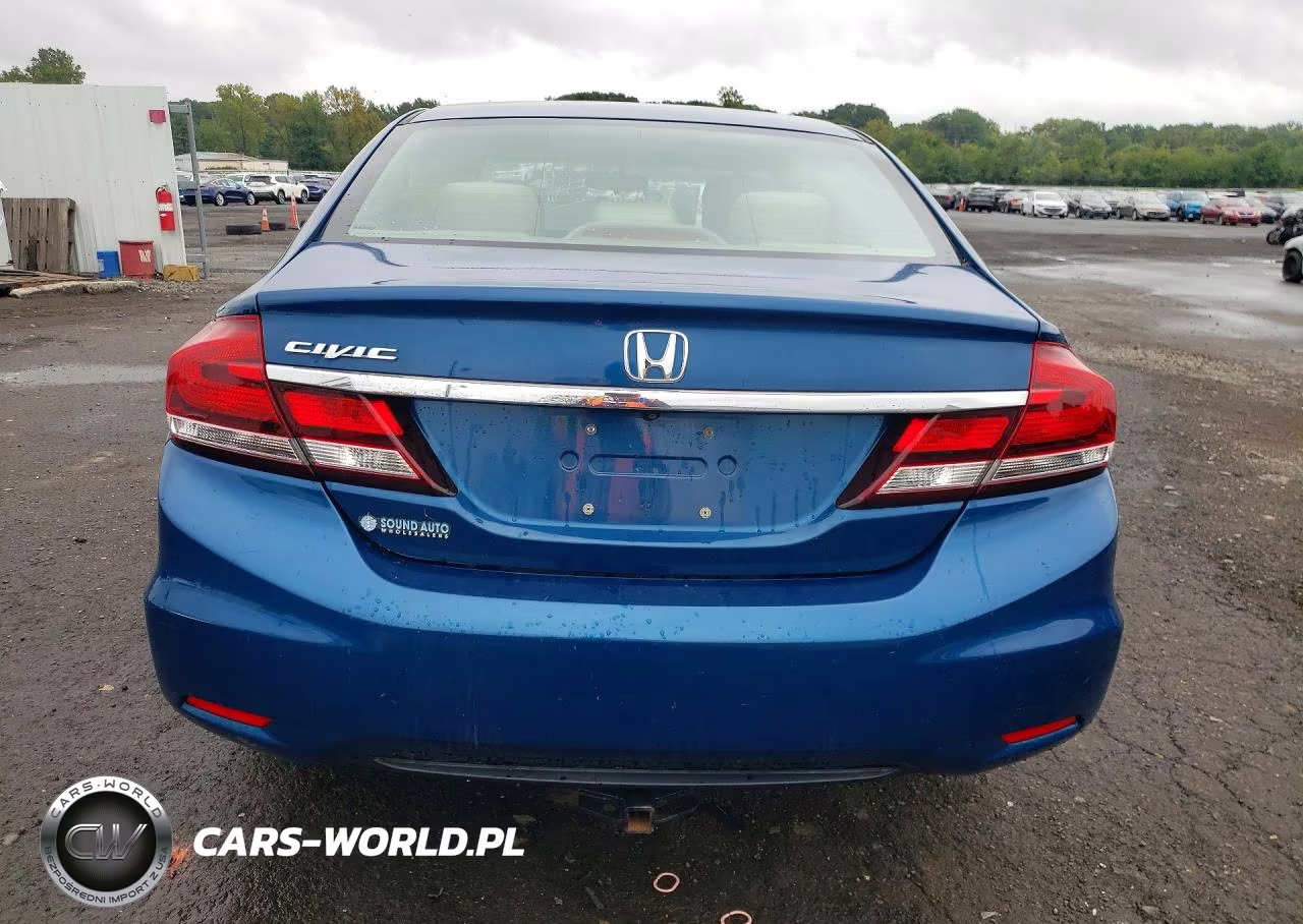 2013 Honda Civic Lx VIN:2HGFB2F54DH527979 - 6