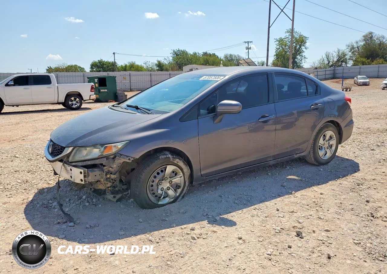 2015 Honda Civic Lx VIN:19XFB2F55FE115079 - 1