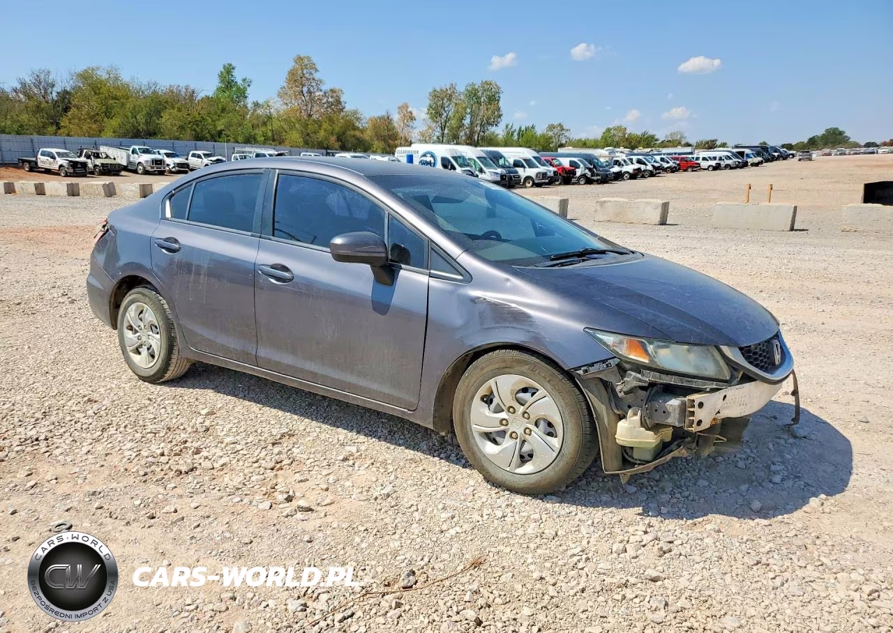 2015 Honda Civic Lx VIN:19XFB2F55FE115079 - 4