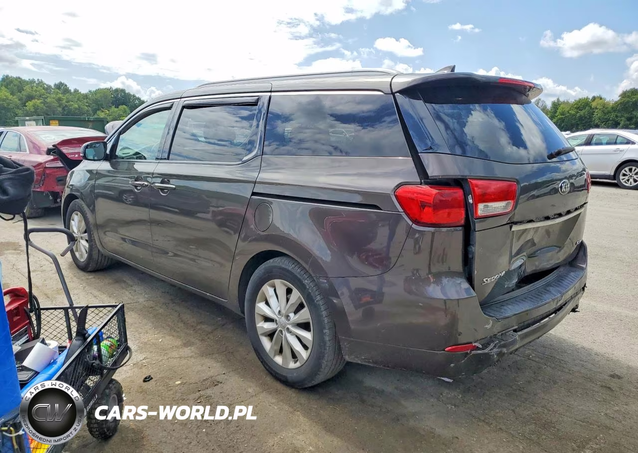 2016 Kia Sedona Ex VIN:KNDMC5C17G6137521 - 2