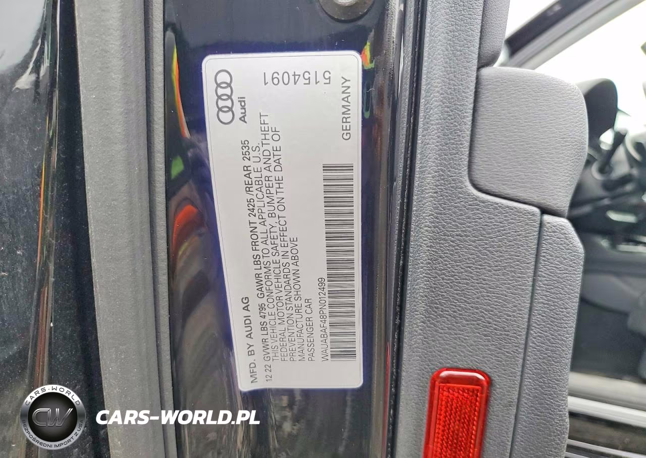 2023 Audi A4 Premium 40 VIN:WAUABAF48PN012499 - 13