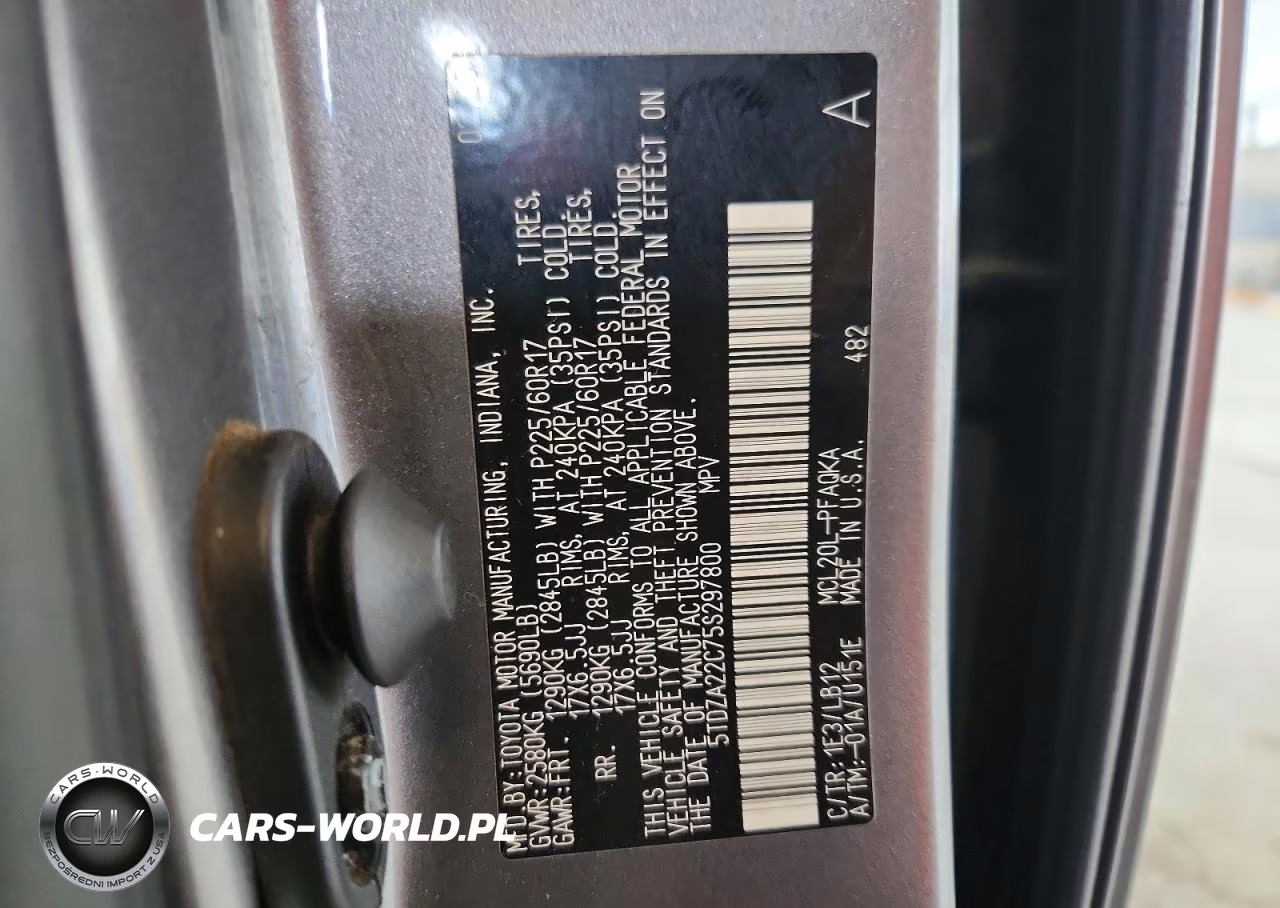 2005 Toyota Sienna Xle 7 Passenger VIN:5TDZA22C75S297800 - 13