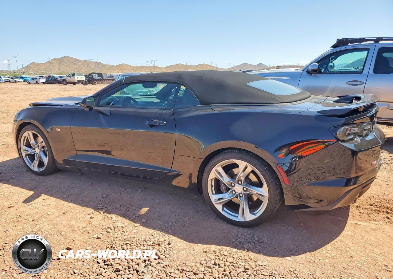 2019 Chevrolet Camaro Ss VIN:1G1FH3D72K0144317 - 2