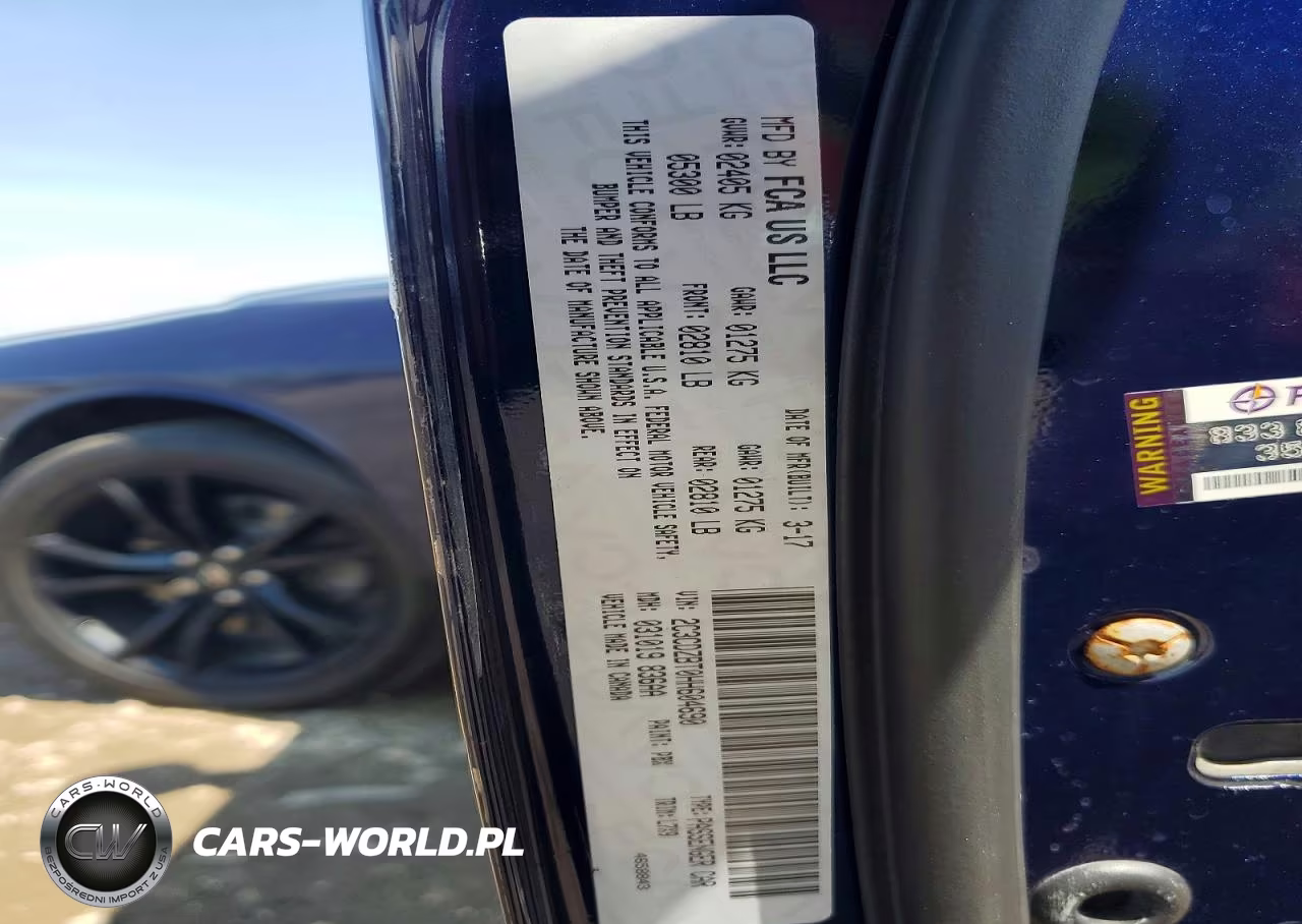2017 Dodge Challenger R-T VIN:2C3CDZBT0HH604690 - 12
