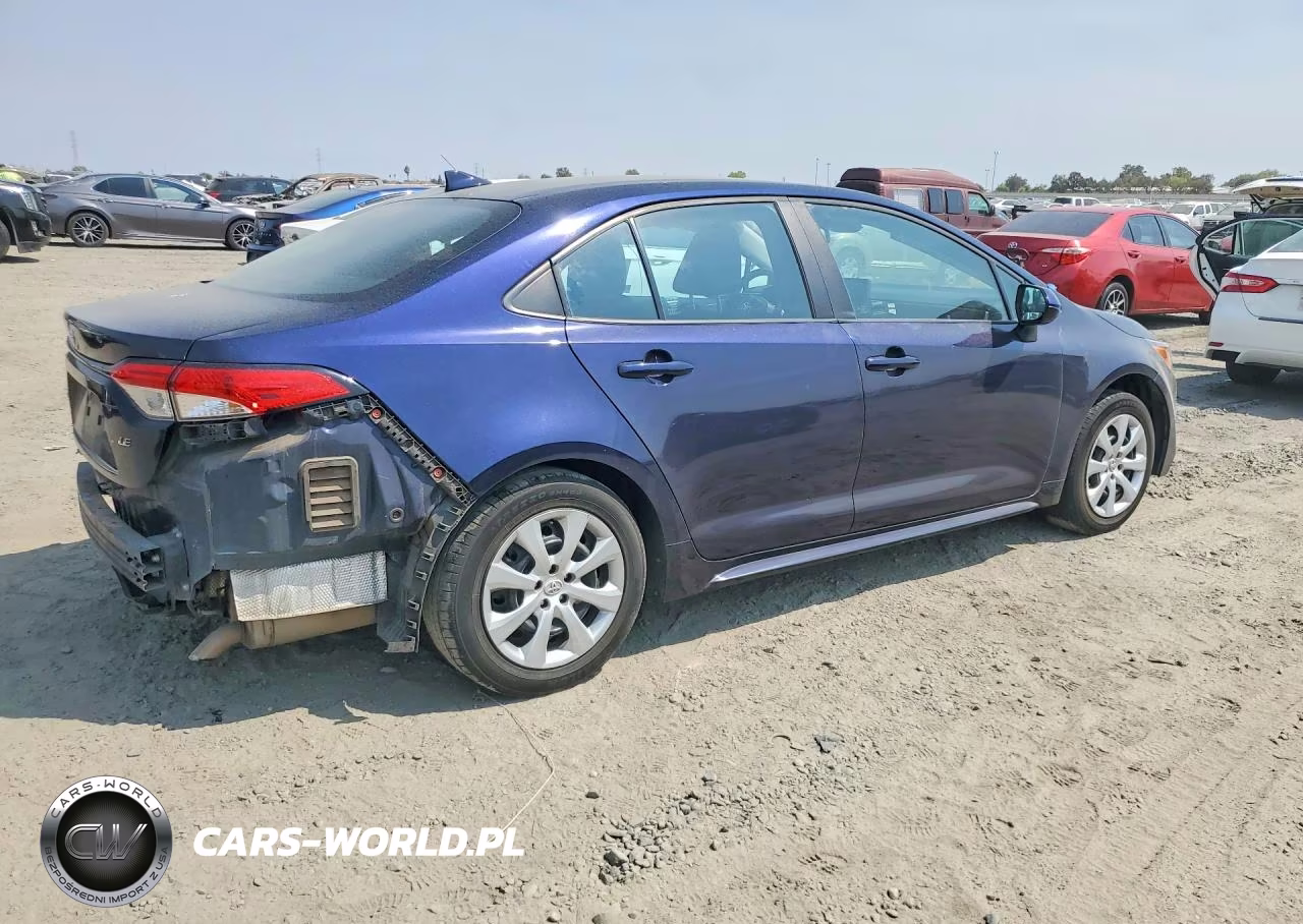 2022 Toyota Corolla Le VIN:5YFEPMAE5NP322715 - 3