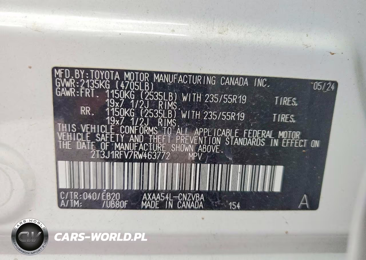 2024 Toyota Rav4 Adventure VIN:2T3J1RFV7RW463772 - 13