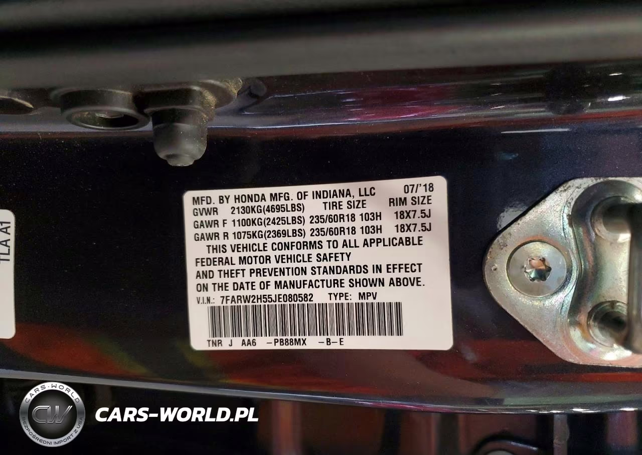 2018 Honda Cr-V Ex VIN:7FARW2H55JE080582 - 13
