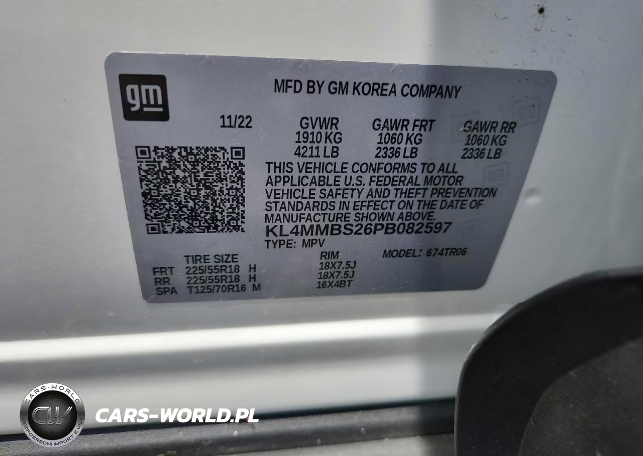 2023 Buick Encore Gx Preferred VIN:KL4MMBS26PB082597 - 13