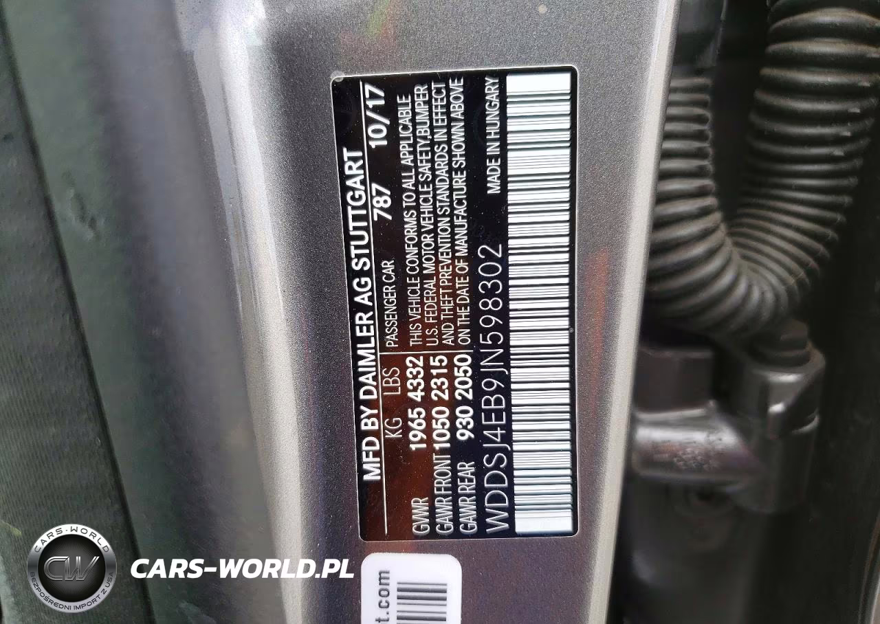 2018 Mercedes-Benz Cla 250 VIN:WDDSJ4EB9JN598302 - 12