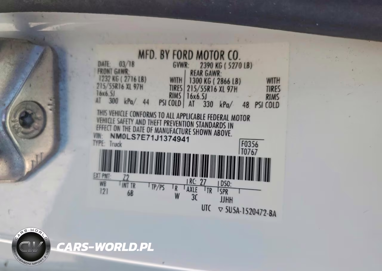 2018 Ford Transit Connect Xl VIN:NM0LS7E71J1374941 - 13