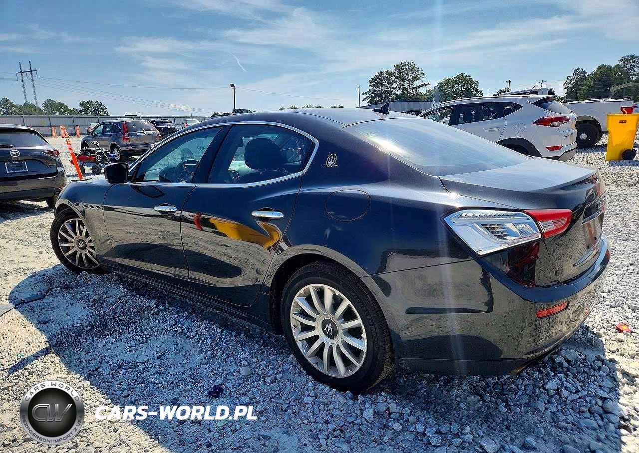 2014 Maserati Ghibli VIN:ZAM57XSA2E1084299 - 2