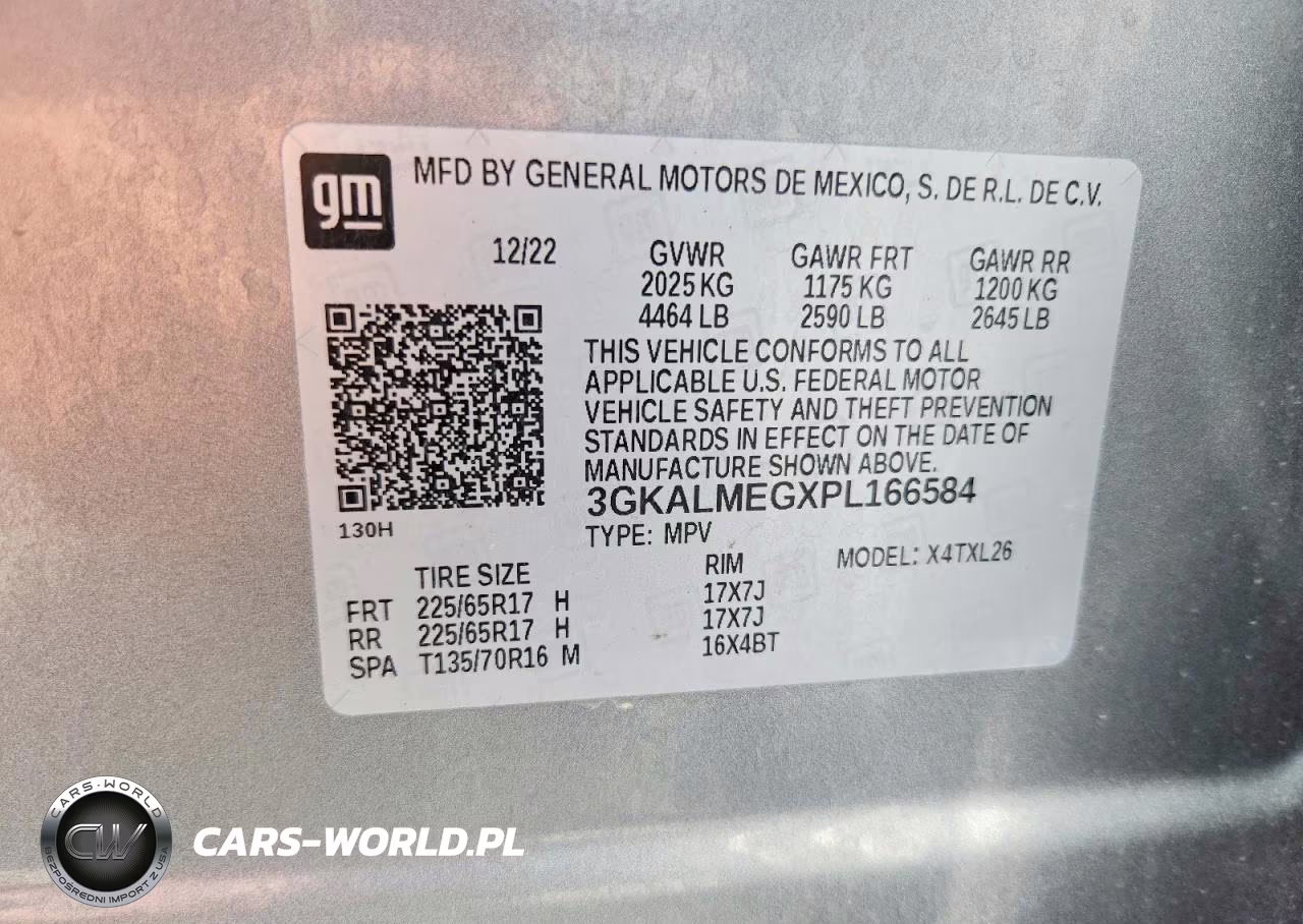 2023 GMC Terrain Sle VIN:3GKALMEGXPL166584 - 13