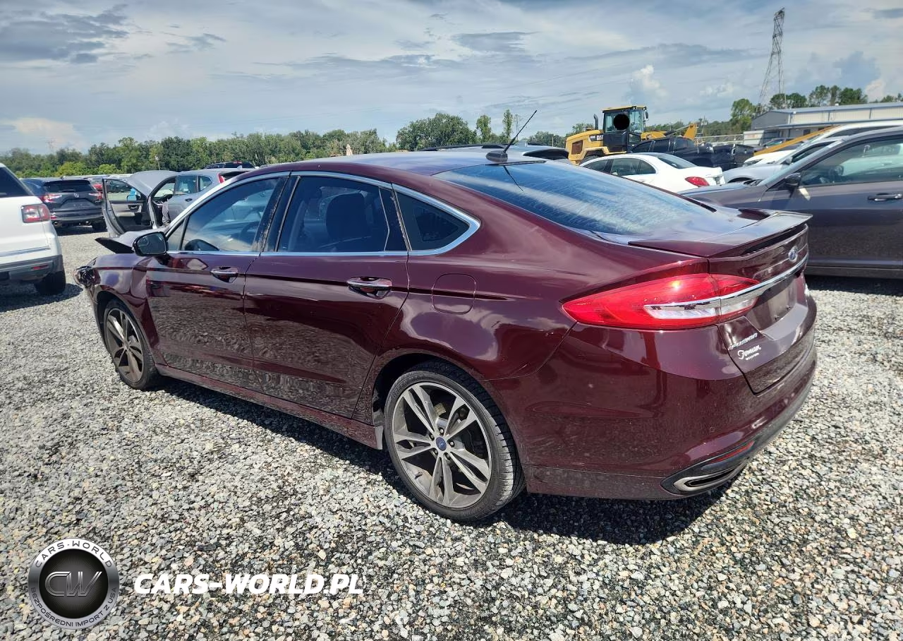 2017 Ford Fusion Titanium VIN:3FA6P0K94HR270383 - 2