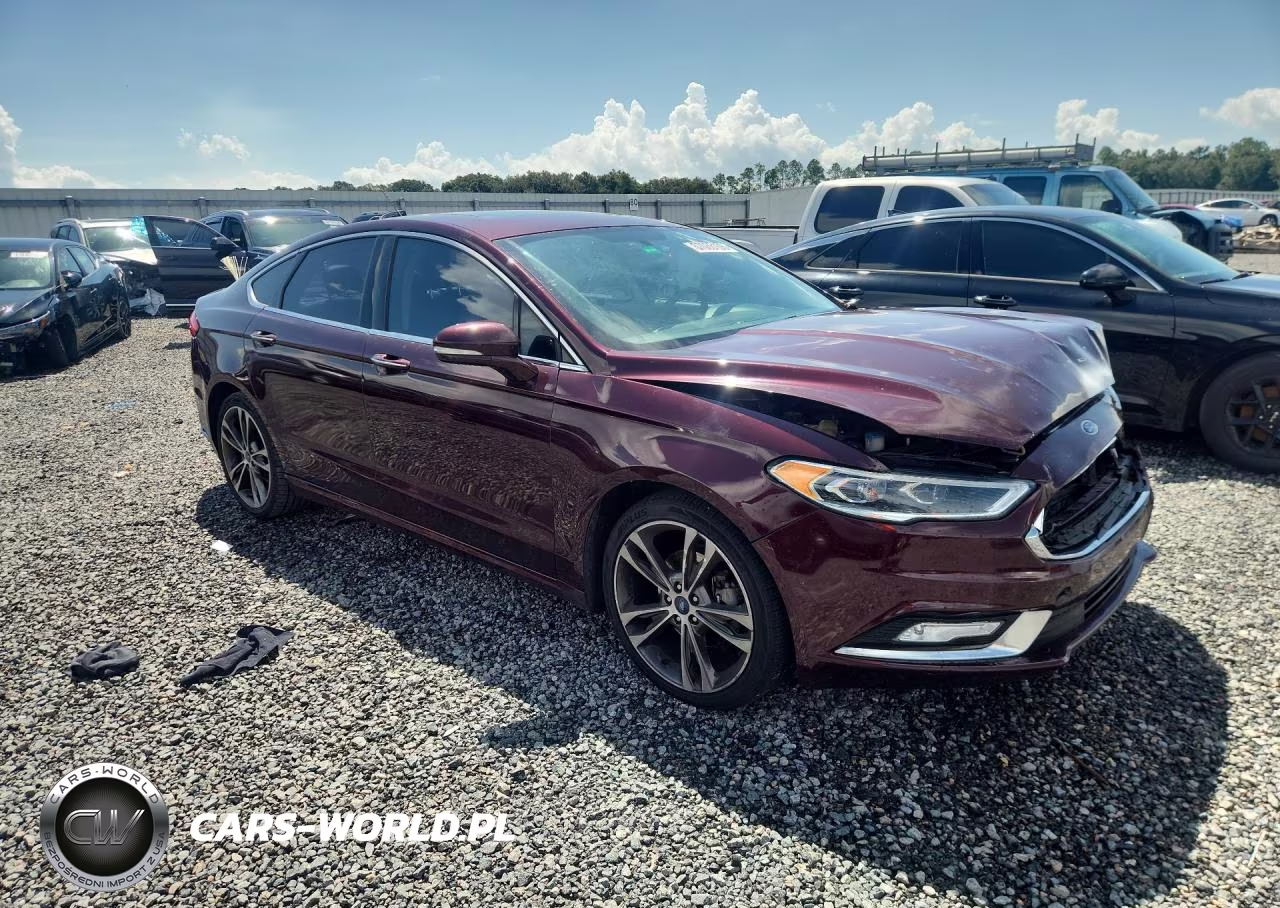 2017 Ford Fusion Titanium VIN:3FA6P0K94HR270383 - 4