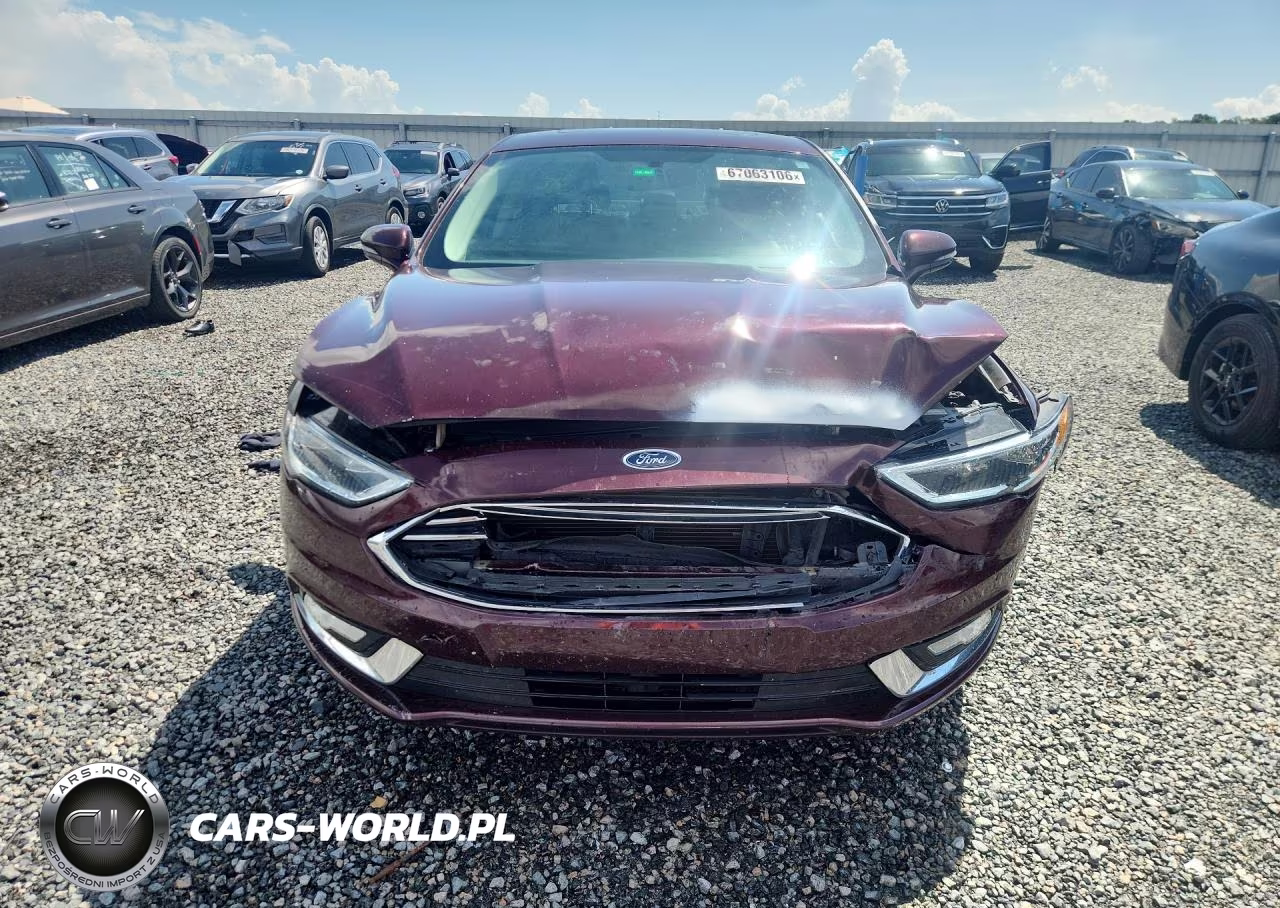 2017 Ford Fusion Titanium VIN:3FA6P0K94HR270383 - 5